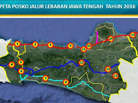 Ini Lokasi Posko Mudik Lebaran di Jawa Tengah 