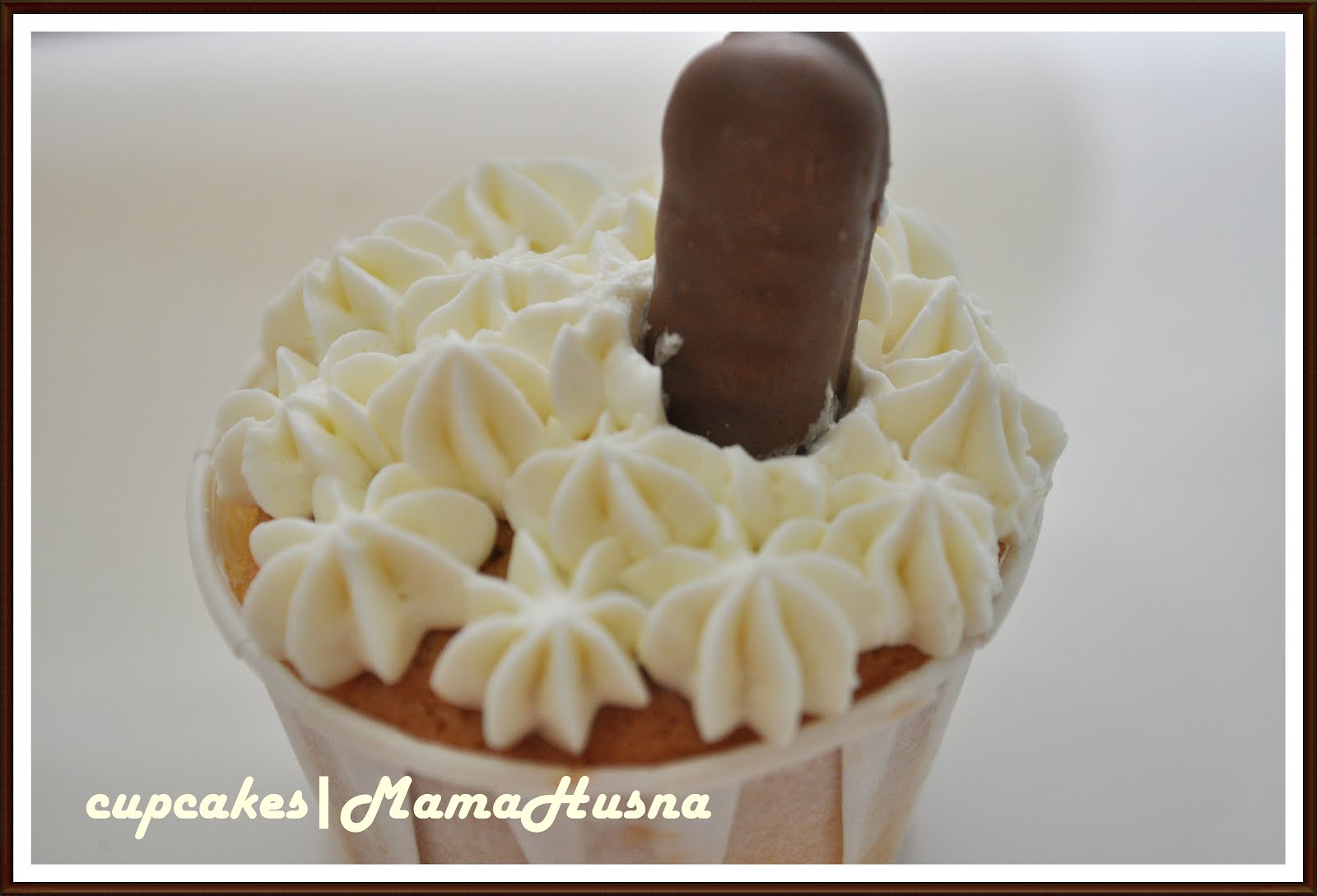 MamaHusna Chocolate: Resepi cup cake mudah