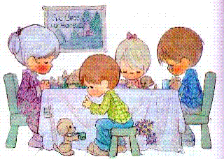 Shhh!  WE'RE PRAYING.
