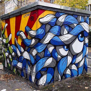 Graffiti Artwork in Berlin Kreuzberg Street