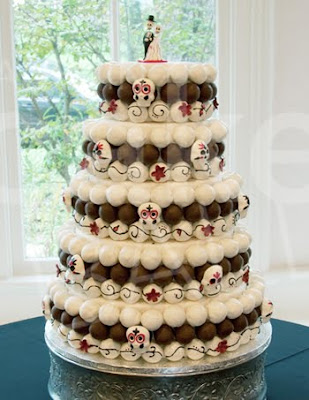 zombie wedding cake shaped balls