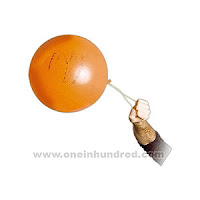 Balloon On Rubber Band1