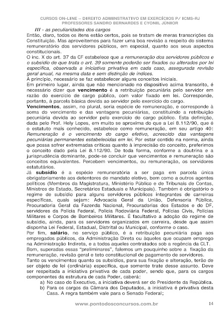 QUESTÕES DE DIREITO ADMINISTRATIVO PDF