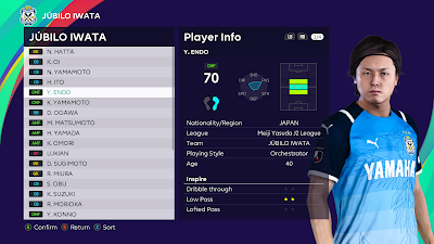 PES 2021 J1& J2 League Patch Season 2021