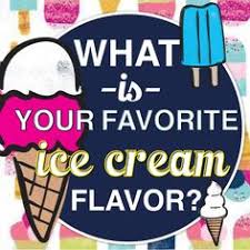What is your favorite ice cream flavor
