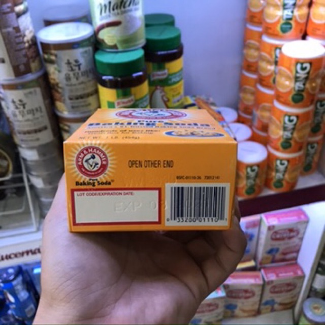 [Mã FMCGSALE giảm 5% đơn 300K] [DATE 03/2021] Baking Soda Arm & Hammer 454g - USA