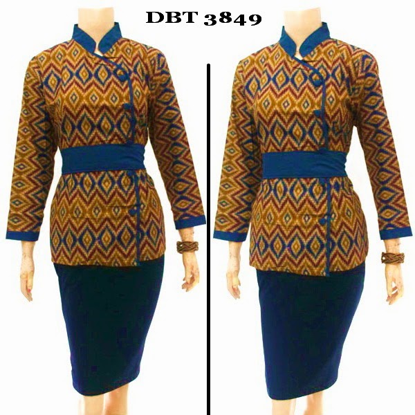 Baju Batik Blouse Murah