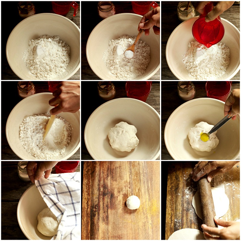 Step By Step Buat Roti Puri,Makan Dengan Sambal Sedap Ni 