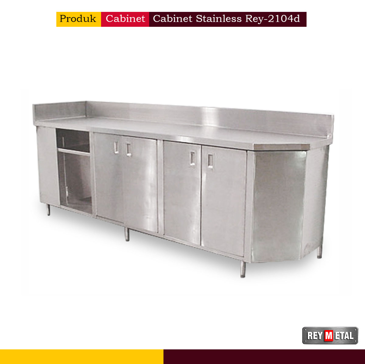 Cabinet Stainless Rey 2104d