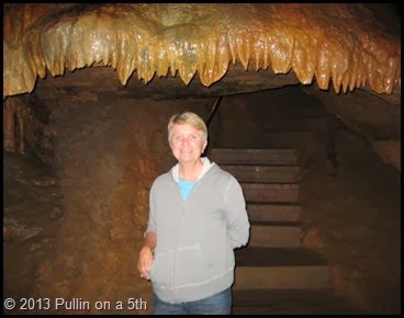 Linda down in Dixie Caverns, Salem, Virginia