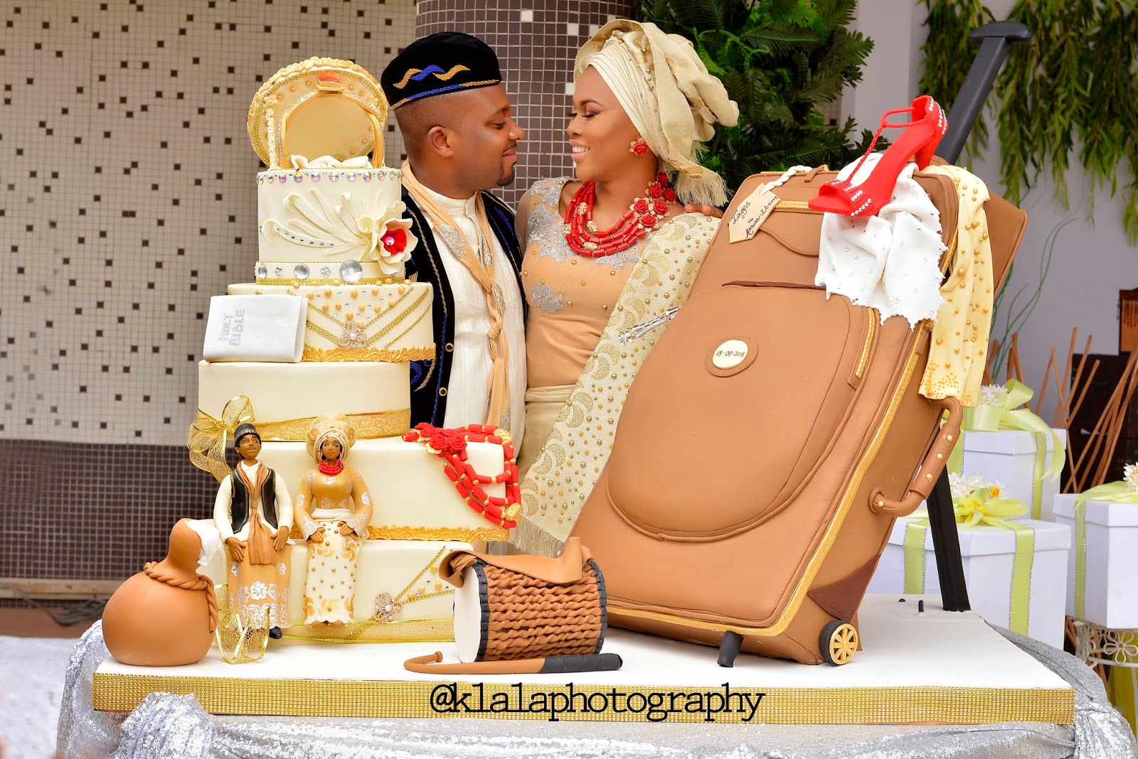 When the baker becomes the bride Olamide of Sweet 
