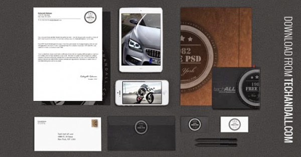 Download Branding Stationery Mockup Gratis - LUXURY BRANDING / IDENTITY MOCKUP