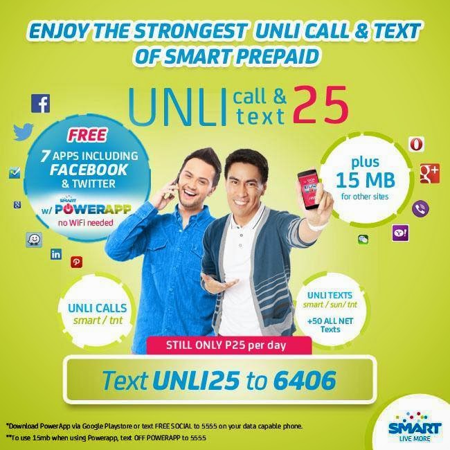 Smart Unli Call and Text 25