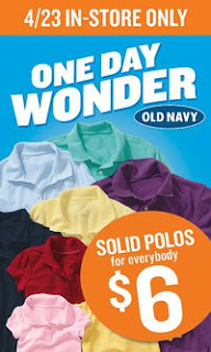 on Old Navy Polos Just $6