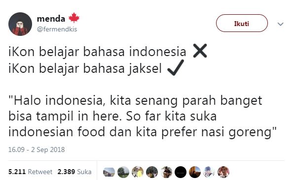 7 Status Pakai Bahasa 'Anak Jaksel', Licereli Wicis Lah Pokonya!