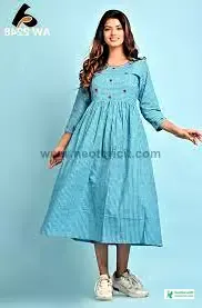 Cotton Frock Design For Adults - Frock Dress Design For Adults - Frock Dress Design For Kids - frock design - NeotericIT.com - Image no 33