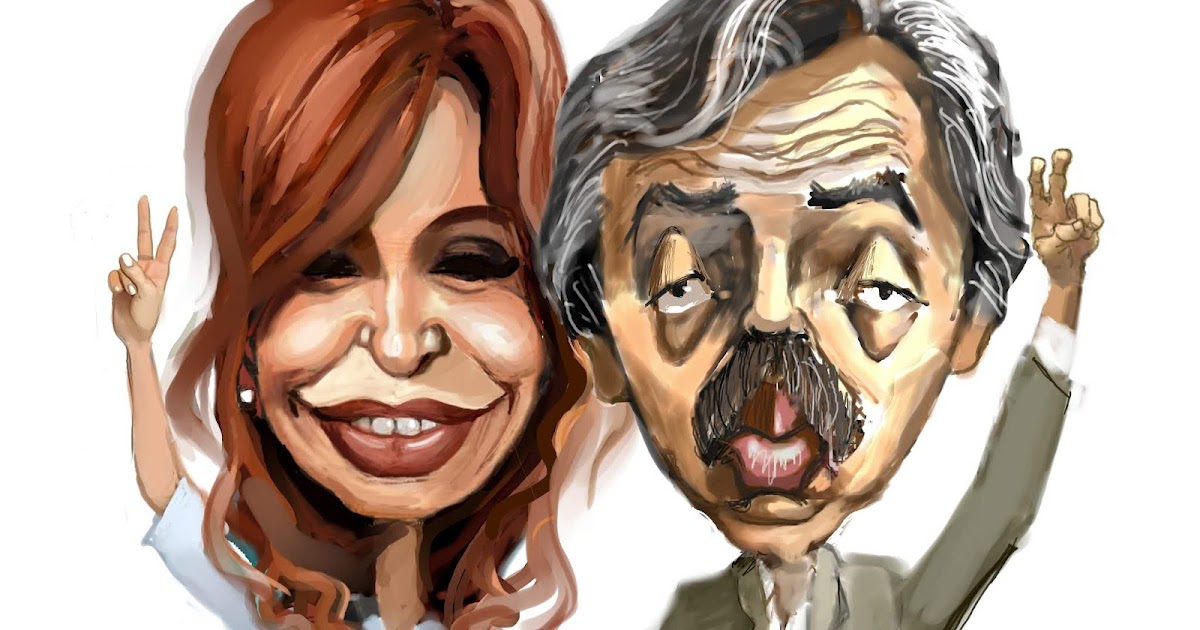 serko caricaturas: Alberto Fernandez y Cristina Fernandez de Kirchner