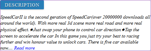 SpeedCarII game review