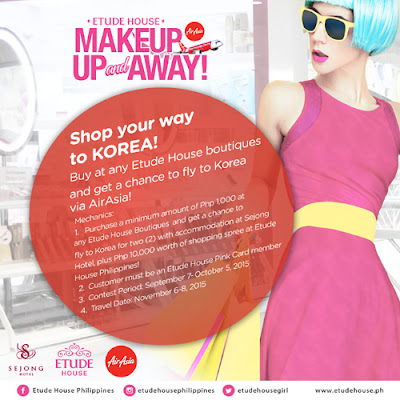 Etude House x Air Asia Make Up and Away Promo