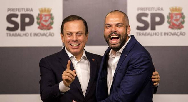 João Doria e Bruno Covas