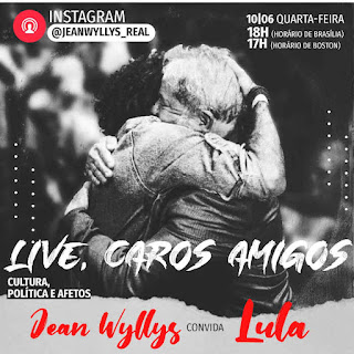 Vídeo: Lula Participa de Live com Jean Wyllys
