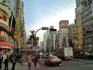 yasukuni-dori at shinjuku