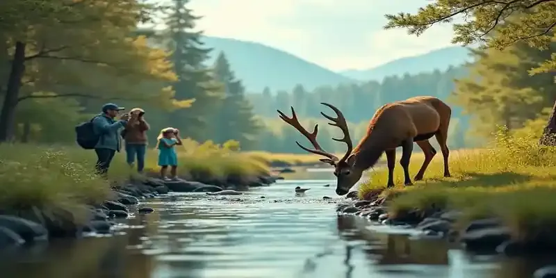The fascination of wildlife observation
