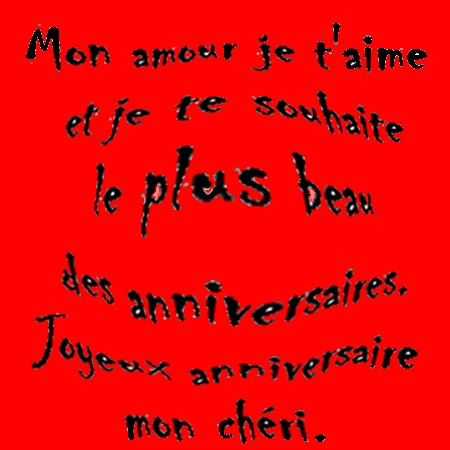 Mots D Amour Pour Anniversaire