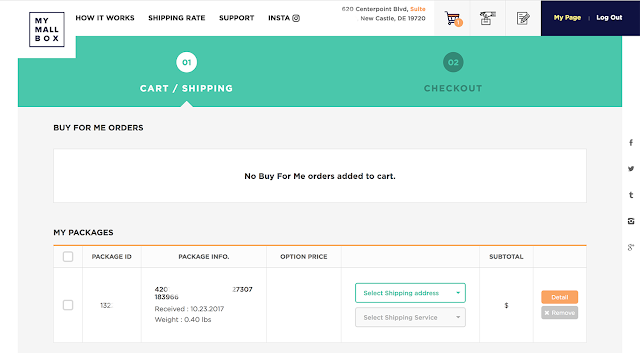 MyMallBox shipping