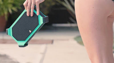 ECOXGEAR EcoSlate - The Waterproof Bluetooth Speaker, Throw This Speaker Into The Pool And Enjoy Your Music