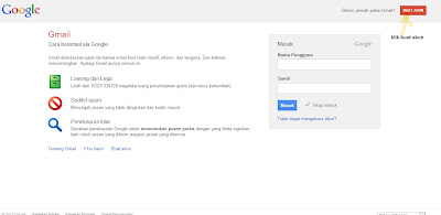 cara buat email gmail