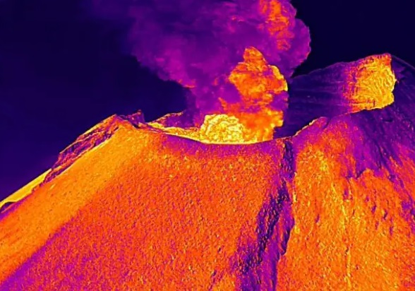 Popocatépetl sin presencia de domo de lava