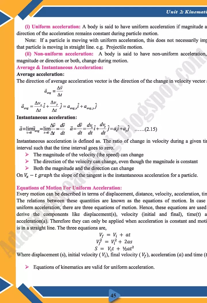 kinematics-physics-class-11th-text-book