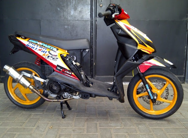 modifikasi motor honda beat