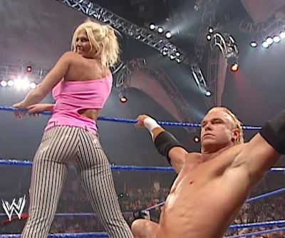 WWE Vengeance 2003 - Billy Gunn and Torrie Wilson