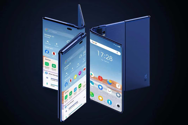 TCL'den Hem Katlanabilen Hem de Uzayabilen Telefon