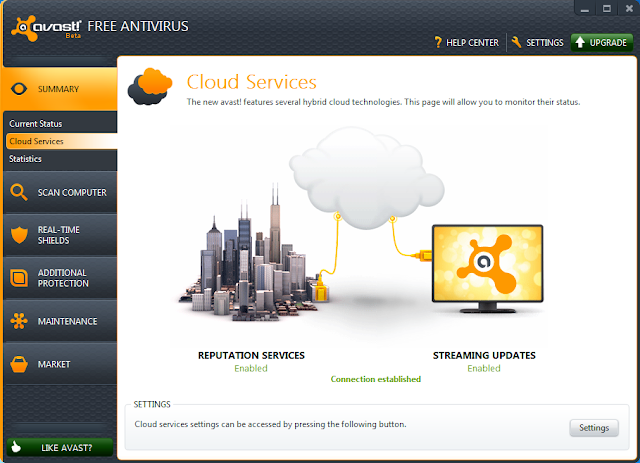 Avast! Free Antivirus 7.01456 Screenshoot