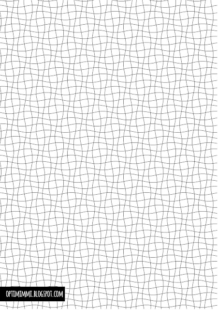 A mosaic-like abstract coloring page / Mosaiikkimainen abstrakti värityskuva