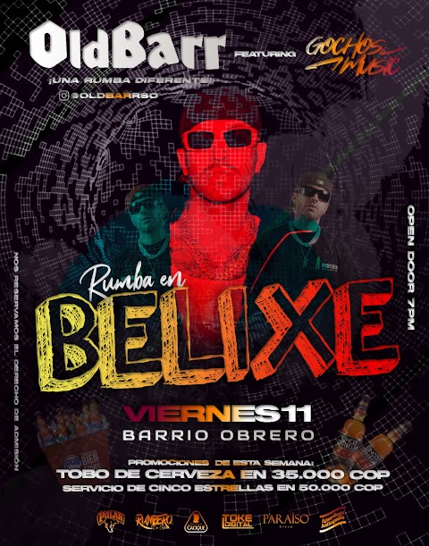 FLYER | Gochos Music - Old Barr / Rumba En Belixe