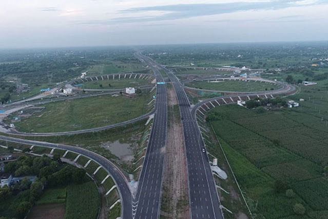 delhi-mumbai expressway route map