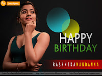 rashmika Mandanna hot image for 2021 birthday celebrate