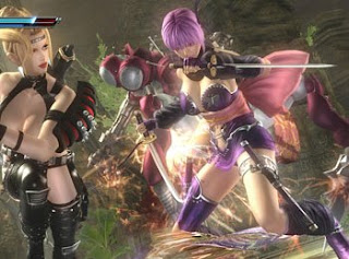 Ninja Gaiden Sigma 2 PlayStation 3 two sexy females with low cut tops