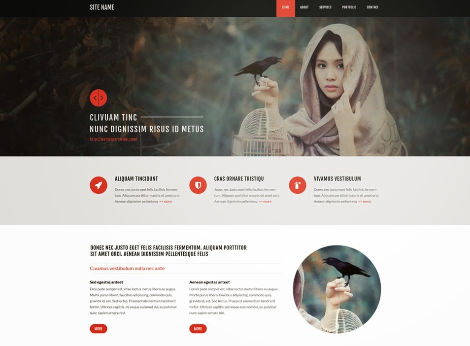 Free PSD Website Templates