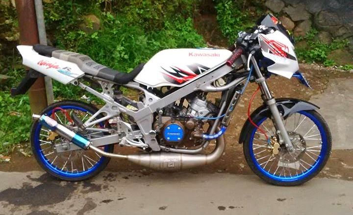  Modif  Motor  Ninja  R  Warna  Biru impremedia net