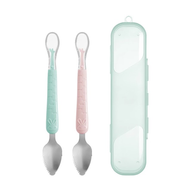 Soft Silicone Baby Spoon Buy on Amazon & Aliexpress