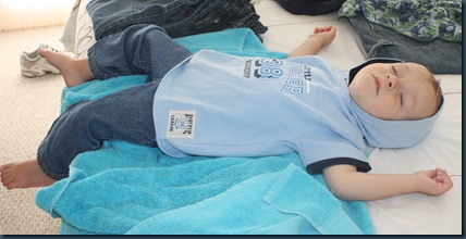 Beach Drew sleep