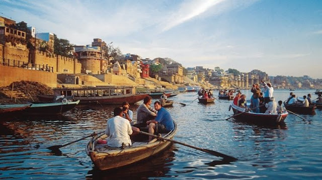 3 Night /4 days trip for Varanasi- Allahabad Tour with Ganga Aarti– Morning Boat Ride-- Temple Tour- Sarnath – Triveni Sangam    Day1 : Varanasi Arrivals + Ganga Aarti  Pickup from Airport/Railway station and check in to Hotel.   At evening, get ready to experience one of the most memorable moments of your life, as you will be taken to River Ganges. Enjoy Ganga Aarti. Get a glimpse of the spiritualism at the Ganga Ghats (river front).Can enjoy the Ganga Arti on Boat (optional and by own cost). Night stay at Hotel in Varanasi.    Summary :  1. Ganga Aarti    Day2 : Varanasi – Morning Boat Ride – Sarnath (15 KM 0.5 hr) - Temple Tour  Early morning, we will be taken for a boat ride on the Ganges. It is a mystical and spiritual experience as you watch people offering water to the Sun God and devotees taking holy dip in the Ganges. We will visit all the famous Ghats of Varanasi via boat. Latter visit the most religious Kashi Vishwanath temple, Annapurna Temple, the Bharat Mata temple, Sankat Mochan(Hanuman temple) , Manas Mandir, BHU. Come back to hotel for breakfast.    Latter in non, we will be taken for an excursion to Sarnath. Sarnath is the place where Buddha delivered his first sermon to his disciples. The attractions at Sarnath are the Buddha temples, the Dhamekha stupa, Chaukhandi stupa and the archaeological museum.    In evening have leisure time for shopping in Varanasi(optional and by your own). Night stay at Hotel in Varanasi.    Summary :  1. Morning boat ride on the River Ganges.  2. Vishwanath temple, Annpurna Temple  3. Bharat Mata Mandir, Sankat Mochan, Manas Mandir, BHU  4. Sarnath (Dhamekh Stupa, the Chaukhandi Stupa and the Archaeological museum)                    Day3 : Varanasi – Allahabad (150 KM, 3 hrs) – Triveni Sangam- Varanasi (150 KM, 3 hrs)  Early morning after breakfast, drive to Allahabad . Enjoy the holy bath in river Ganga and in Sangam (Meeting point) of the three rivers - Ganga, Yamuna & Saraswati. Sangam - overlooked by the eastern ramparts of the fort, wide flood plains and muddy banks protrude towards the sacred Sangam. At the point at which the brown Ganges meets the Greenish Yamuna, pandas (priests) perch on small platforms to perform puja and assist the devout in their ritual ablutions in the shallow waters. Beaches and ghats are littered and various holy rituals will be seen everywhere near ghats.    Latter we will cover the other spot in Allahabad like Hanuman Temple, Anand Bhavan - one of the country’s best-running museums in memory of Jawahar Lal Nehru. Swaraj Bhawan -the house where the former Prime Minister of India Mrs. Indira Gandhi was born. Night stay at Hotel In Varanasi.    Note : Have option to come back to Varanasi by boat (Sailing tour) << click here for more detail >>    Summary :  1. Sangan bath   2. Hanuman Temple   3. Anand Bhavan, Swaraj Bhavan    Day4: Varanasi - Drop to Airport/Railway station  After Breakfast, have some leisure time. Latter we drive for airport/Railway Station with pleasant memory of holy trip.    Imagica Ticket, Ticket booking in ahmedabad, imagica Ticket, WaterPark Ticket, Imagica, imagica ticket at best price, akshar infocom, TRAVEL AGENT IN GHATLODIA, travel agent in science city, travel agent in sola, travel agent in ahmedabad, air ticket booking center in ahmedabad, air ticket chip, hotel booking, tour package in ahmedabad, 9427703236, 8000999660, akshar infocom International Air Tickets || Domestic Air Tickets || Cruise Booking || International& Domestic Packages || Hotel Booking World Wide ||  Visa Services || Passport Services || Overseas Travel Insurance || Railway Ticket || Bus Ticket ||  Car Rental || Foreign Exchange || Western Union & Transfast Money Transfer Services & More...  Ground Floor-11, Vishwas Shopping Center Part-1, R.C.Technical Road, Ghatlodia, Ahmedabad - 380061. Contact No.: 8000999660, 9427703236 E-mail : travel@aksharonline.com, info@aksharonline.com