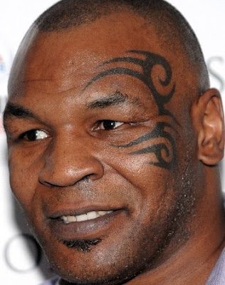 face tattoos. Mike Tyson Face tattoos