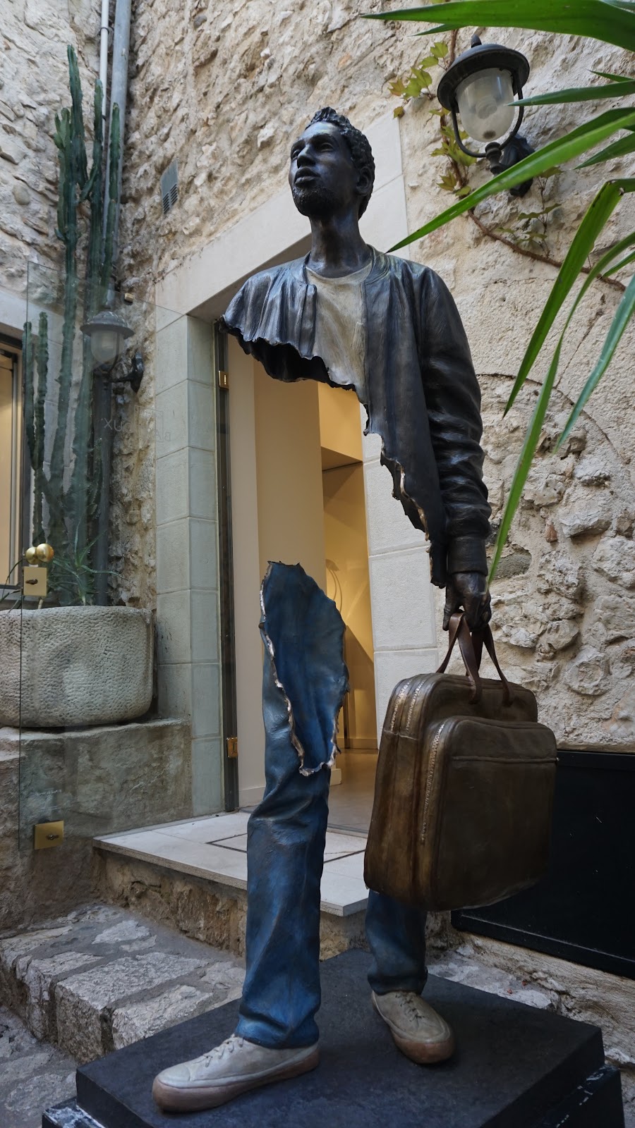 Art displayed in St-Paul de Vence