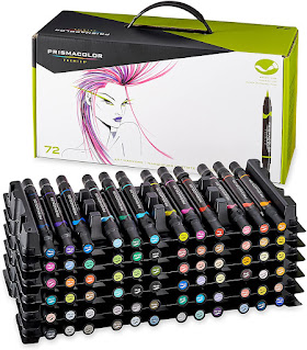 Prismacolor Premier Double-Ended Art Markers Fine and Brush Tip